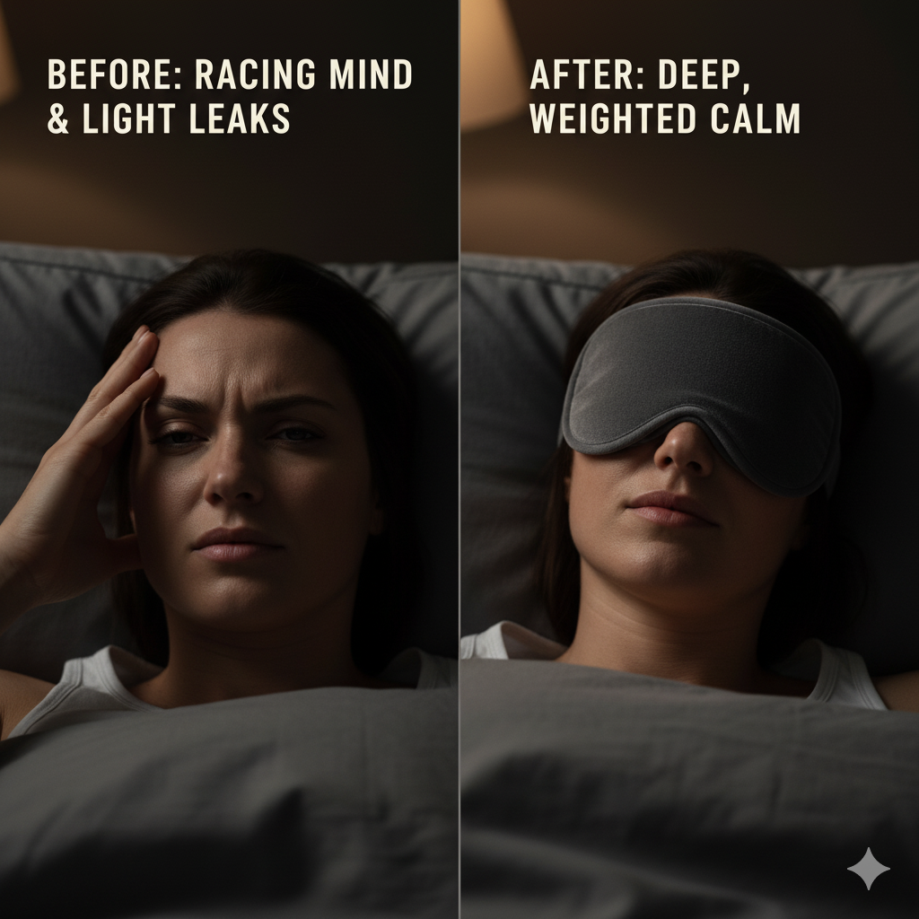 Weighted Sleep Mask