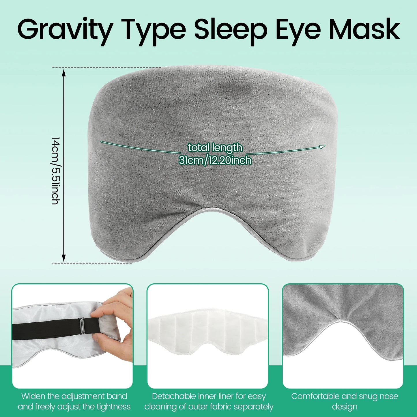 Weighted Sleep Mask
